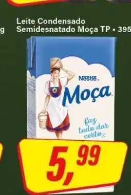 Rede Supermarket Leite Condensado Semidesnatado Moça TP oferta