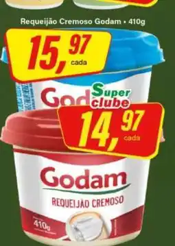Rede Supermarket Requeijão Cremoso Godam oferta