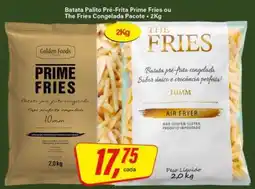 Rede Supermarket Golden Foods Prime Fries oferta
