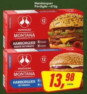 Rede Supermarket Hambúrguer Perdigão oferta