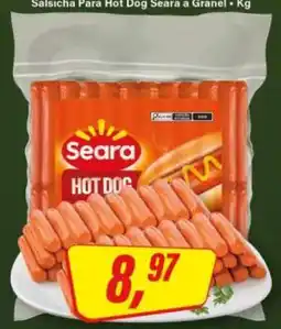 Rede Supermarket Salsicha Para Hot Dog Seara a Granel oferta