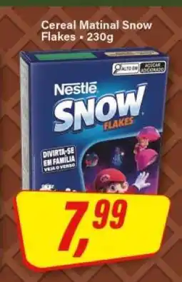 Rede Supermarket Cereal Matinal Snow Flakes oferta