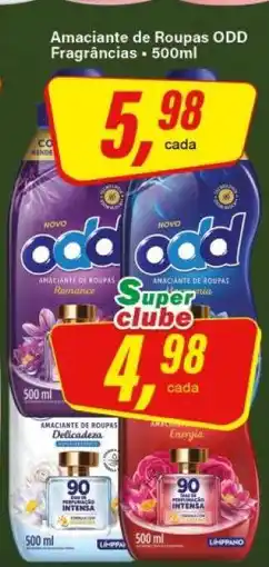Rede Supermarket Amaciante de Roupas ODD Fragrâncias oferta