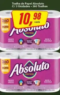 Rede Supermarket Toalha de Papel Absoluto oferta