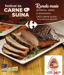 Carrefour Picanha suína Seara Congelada oferta