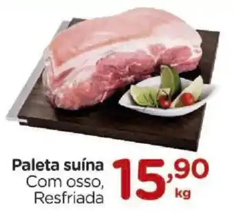 Paleta suína Com osso, Resfriada
