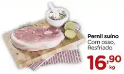 Carrefour Pernil suíno Com osso, Resfriado oferta