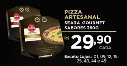 Supermercados Pague Menos Pizza artesanal seara gourmet sabores oferta