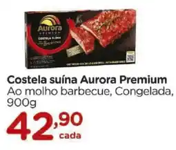 Carrefour Costela suína Aurora Premium Ao molho barbecue, Congelada, oferta