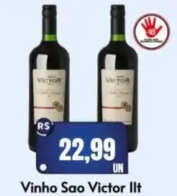 Supermercados Pague Menos Vinho Sao Victor oferta
