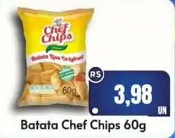Supermercados Pague Menos Batata Chef Chips oferta