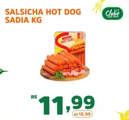 Supermercados Pague Menos Salsicha hot dog sadia oferta