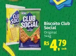 Supermercados Mateus Biscoito Club Social Original oferta