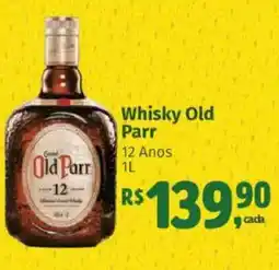 Supermercados Mateus Whisky Old Parr 12 Anos oferta