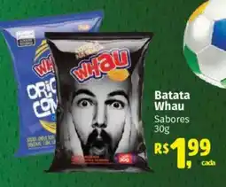 Supermercados Mateus Batata Whau Sabores oferta