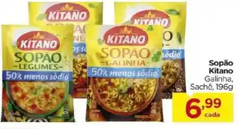 Sopão Kitano Galinha, Sachê,