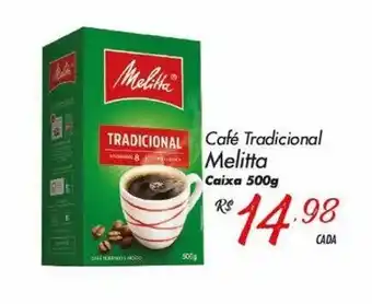 Muffato Cafe Tradicional Melitta 500g oferta