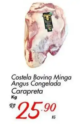 Muffato Costela bovina Minga Angus Congelada Carapreta 1kg oferta