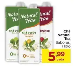 Carrefour Chá Natural Tea Sabores, oferta