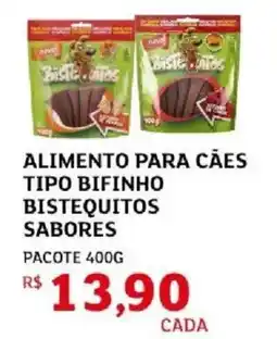 Assaí Atacadista Alimento para cães tipo bifinho bistequitos sabores oferta
