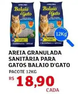Assaí Atacadista Areia granulada sanitária para gatos balaio d'gato oferta