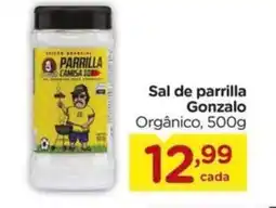 Carrefour Sal de parrilla Gonzalo Orgânico, oferta