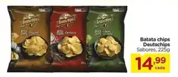 Carrefour Batata chips Deutschips Sabores, oferta