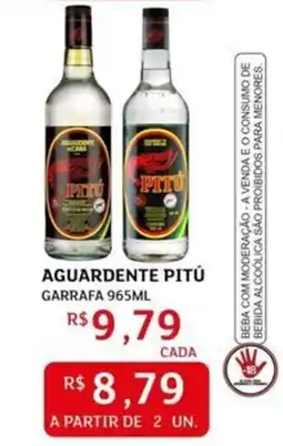 Assaí Atacadista Aguardente pitú oferta