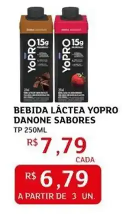 Assaí Atacadista Bebida láctea yopro danone sabores tp oferta