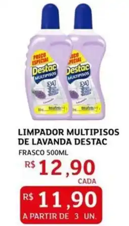 Assaí Atacadista Limpador multipisos de lavanda destac frasco oferta