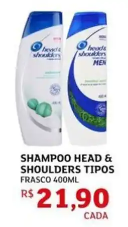 Assaí Atacadista Shampoo head & shoulders tipos frasco oferta