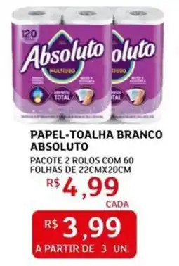 Assaí Atacadista Papel-toalha branco absoluto oferta