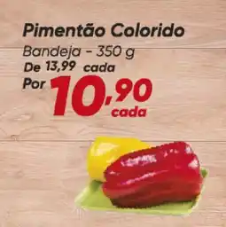 Dia Pimentão Colorido Bandeja oferta