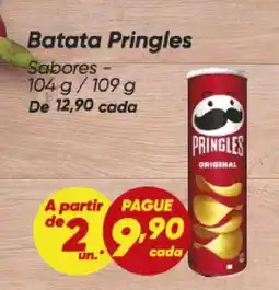 Dia Batata Pringles Sabores oferta