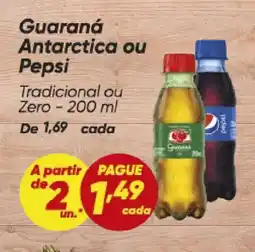 Dia Guaraná Antarctica ou Pepsi oferta