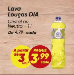 Dia Lava Louças DIA oferta