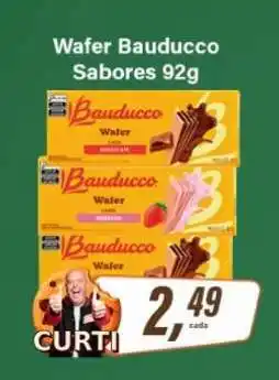 Rede Supermarket Wafer Bauducco Sabores 92g oferta