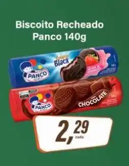 Rede Supermarket Biscoito Recheado Panco 140g oferta
