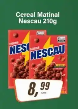 Rede Supermarket Cereal Matinal Nescau 210g oferta