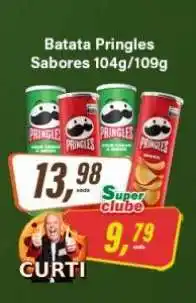 Rede Supermarket Batata Pringles Sabores 104g/109g oferta
