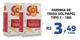 Bahamas Mix Farinha de trigo sol papel tipo 1 oferta