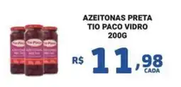 Bahamas Mix Azeitonas preta tio paco vidro oferta
