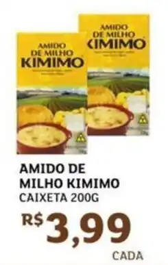 Assaí Atacadista Amido de milho kimimo caixeta oferta