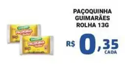 Bahamas Mix Pacoquinha guimarães rolha oferta