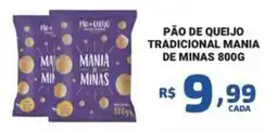 Bahamas Mix Pão de queijo tradicional mania de minas oferta
