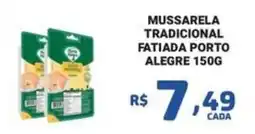 Bahamas Mix Mussarela tradicional fatiada porto alegre oferta