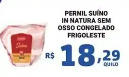 Bahamas Mix Pernil suíno in natura sem osso congelado frigoleste oferta