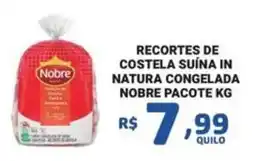 Bahamas Mix Recortes de costela suína in natura congelada nobre pacote oferta