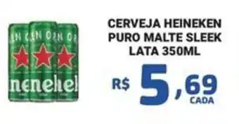 Bahamas Mix Cerveja heineken puro malte sleek lata oferta