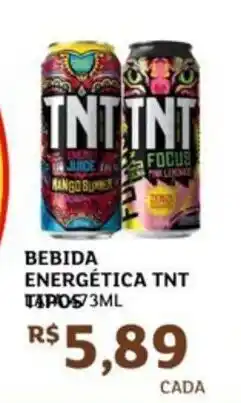Assaí Atacadista Bebida energética tnt tapos oferta
